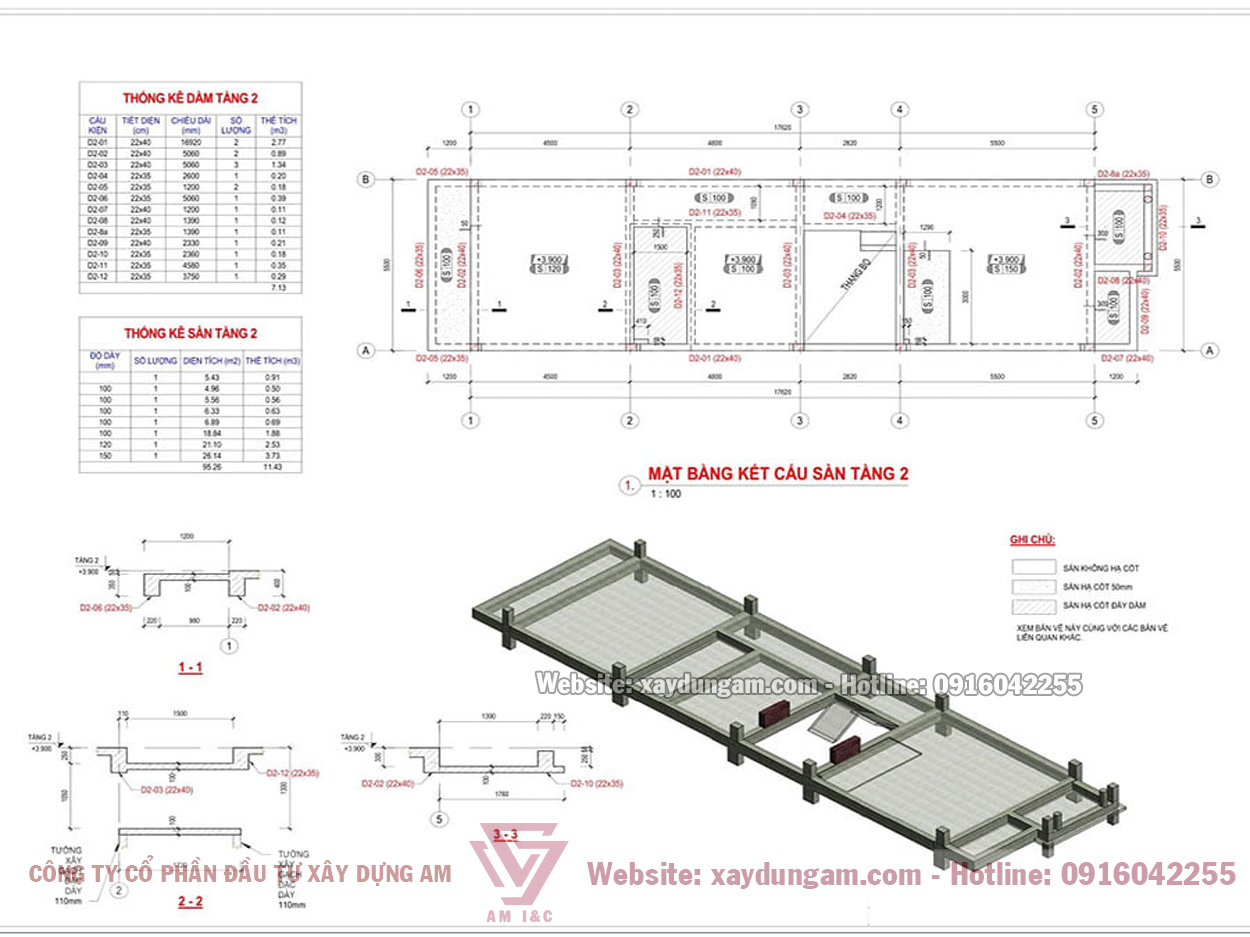 Thiết kế kết cấu nhà phố