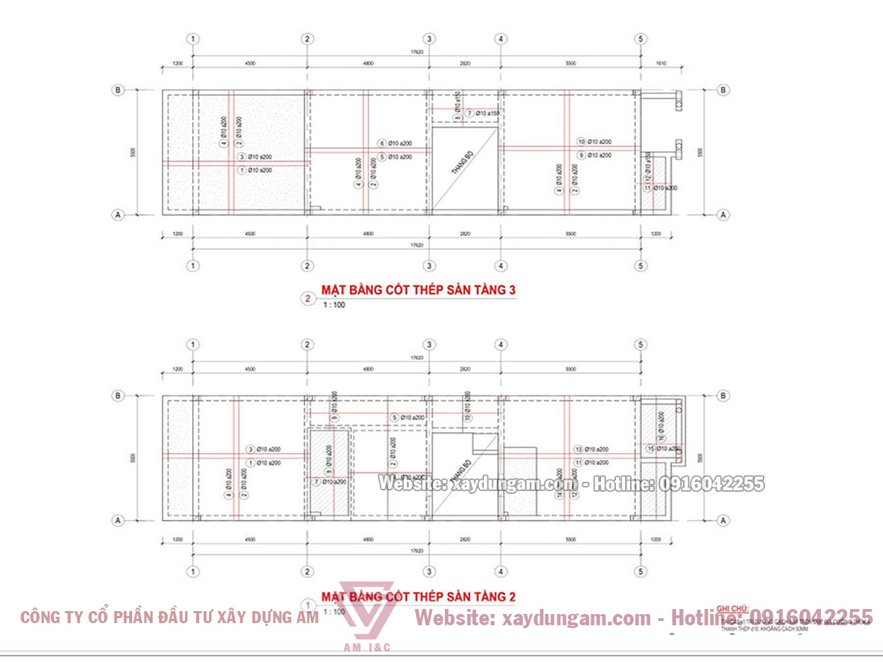 Thiết kế kết cấu nhà phố