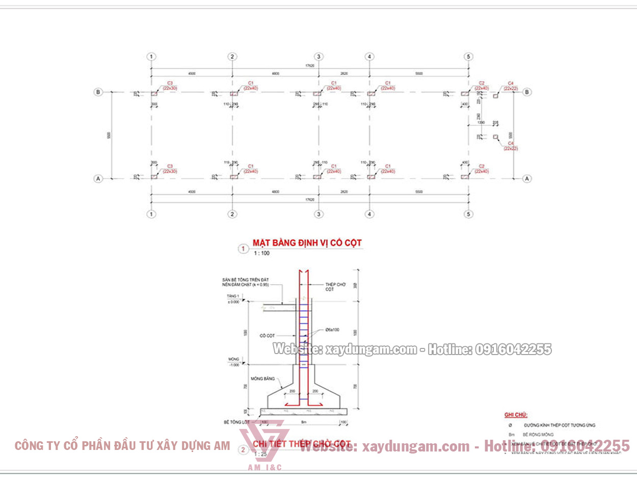 Thiết kế kết cấu nhà phố