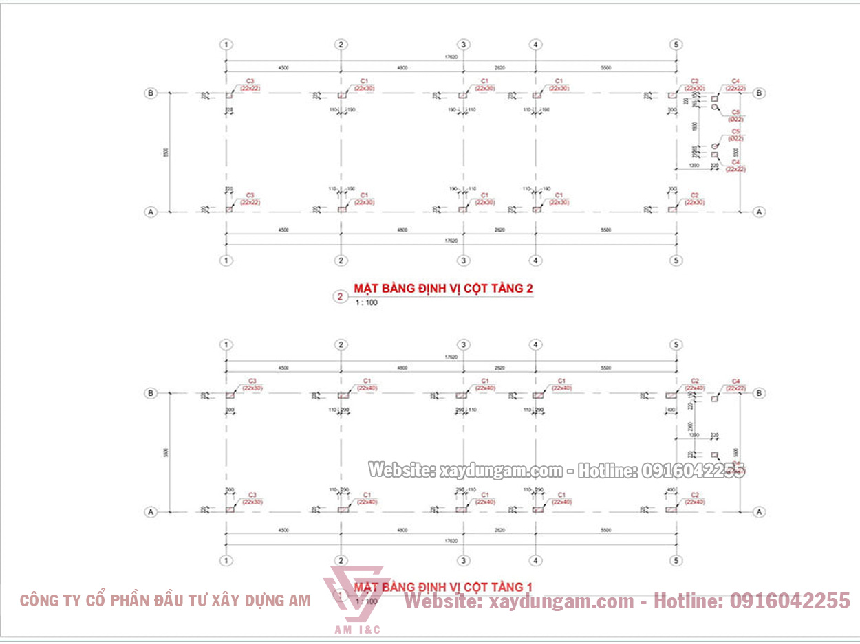 Thiết kế kết cấu nhà phố